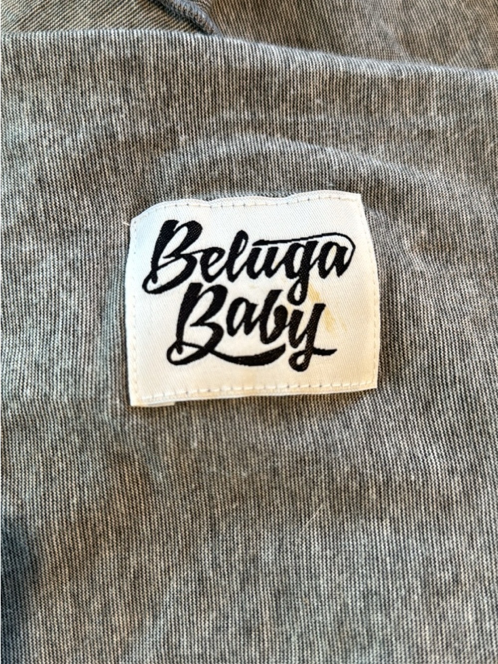 Beluga Baby Gray stretchy wrap